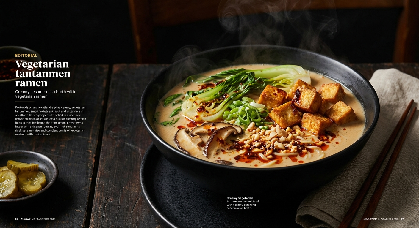 Vegetable Tantanmen